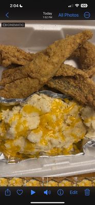 Whiting Fish and grits...