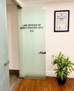 Law Offices of Armen Yedalyan, APLC Front Entrance