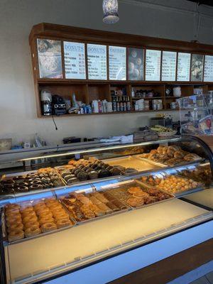 Display of all the donuts