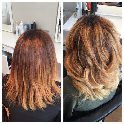 Balayage done by Nicole