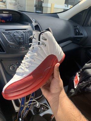 Jordan 12 cherry red