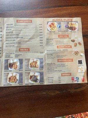 To go menu