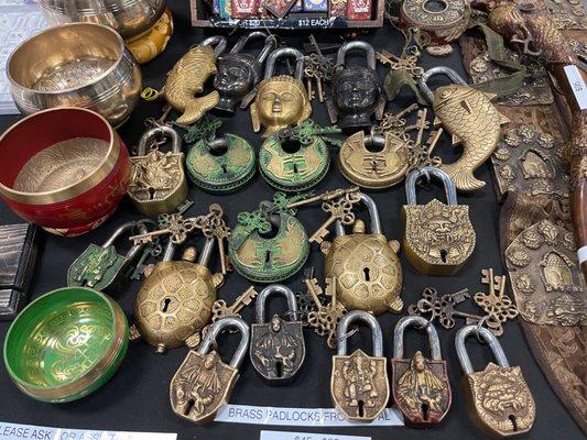 Beautiful padlocks