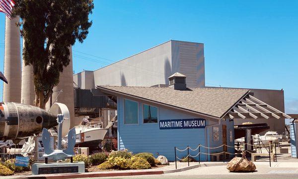 The Morro Bay Maritime Museum on the Embarcadero