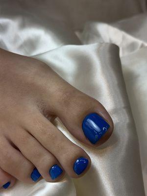 Gel pedicure