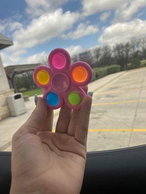 One of the spinners I got