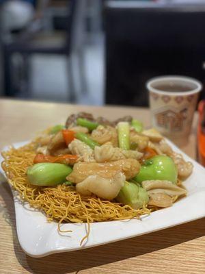 J1. House Special Pan Fried Noodle