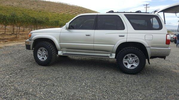 2002 4runner with 2" ARB lift