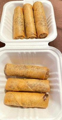 Spring rolls :)...!!! Good to try once :)...!!!