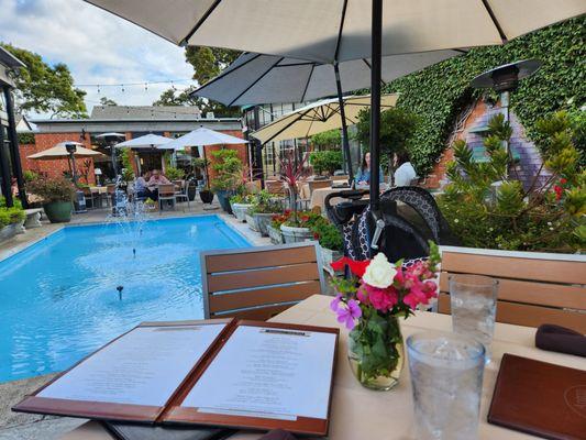 Outdoor Patio Dining Area