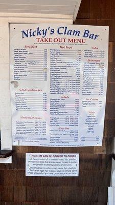 Full Menu