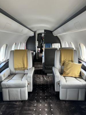 G750 Interior Private Jet