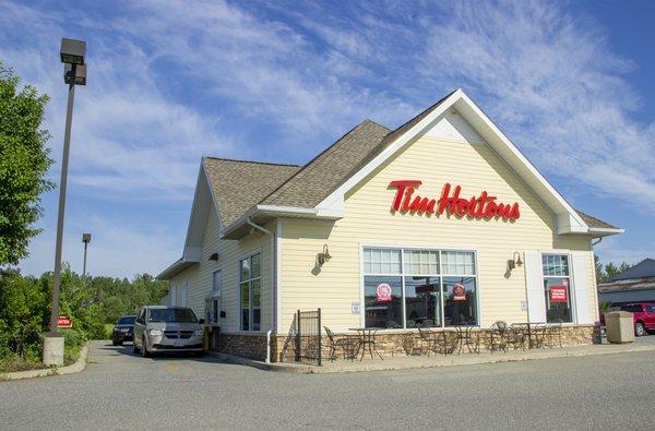 Tim Hortons' on Odlin Road, Bangor, ME 04401.