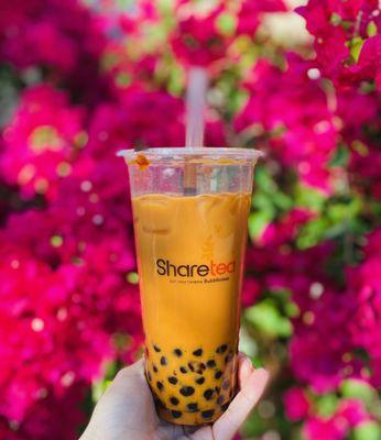 Thai Tea with pearls!