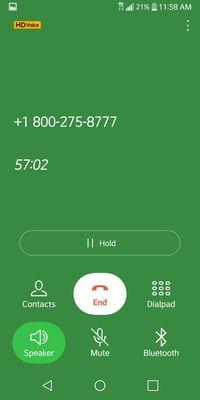 That Was the time i was on hold. Hopefully customer care can fix this mess. I will update this once I get their call back.