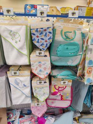 Baby bibs and bandanas