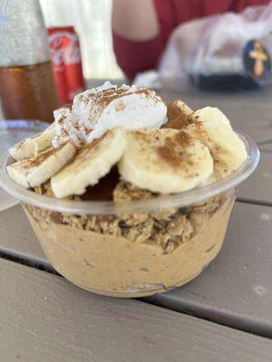 Pumpkin açaí bowl