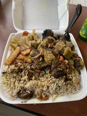 Combination Oxtails - curry and regular