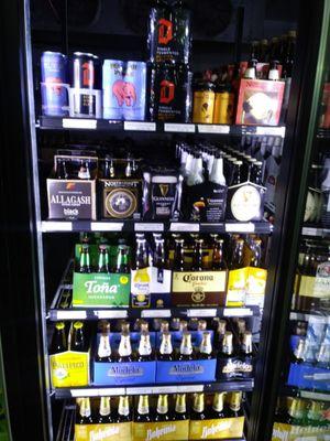 Lots of local offerings and a well curated import and domestic craft beer & cider selection