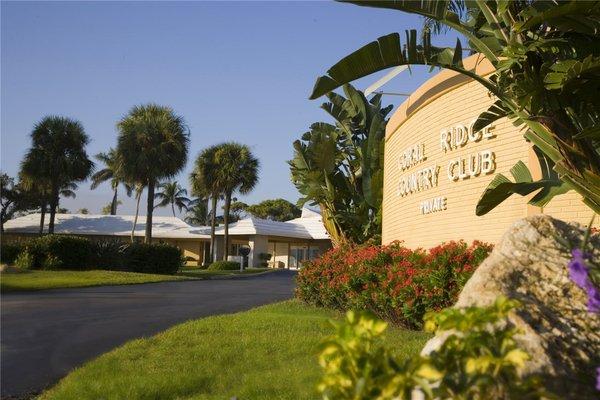 Coral Ridge Country Club, a Robert Trent Jones classic golf course with dining, tennis and swimming.