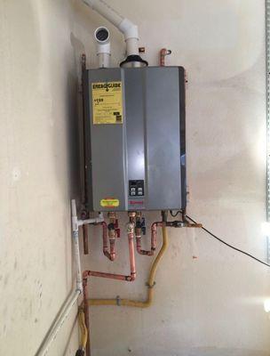 Rinnai tankless water heater