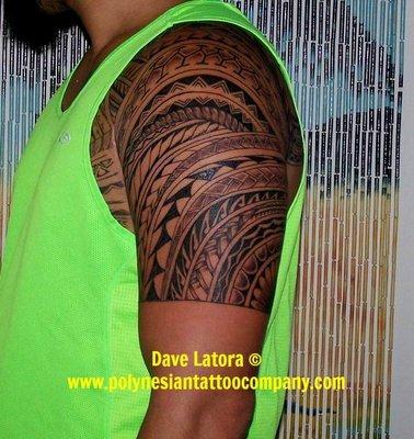 Polynesian Tattoo By Dave Latora