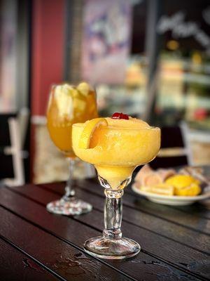 Frozen Mango Margarita & Passion Fruit Sangria