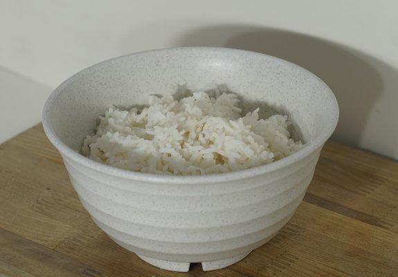 Plain Steamed Jasmine Rice  (vegan)