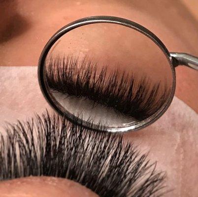 Volume lashes