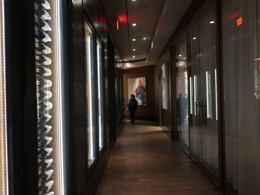 Hallway to the dining room.