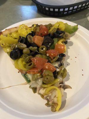 Veggie pizza