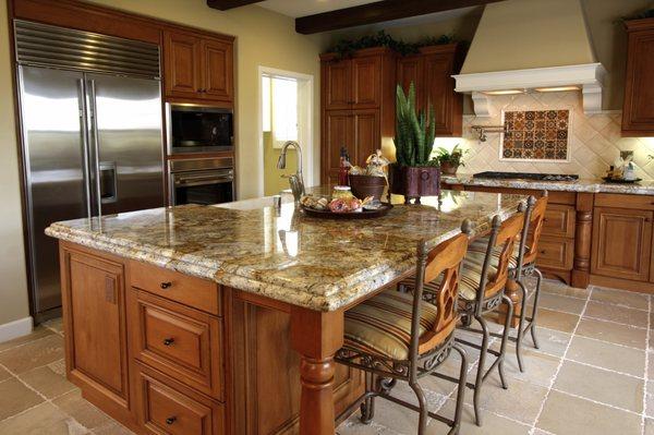 Paradise Custom Homes built kitchen best Custom Home Builder in San Antonio