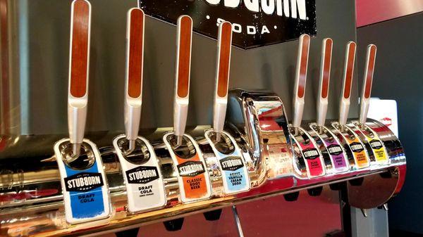 Stubborn soda on tap!