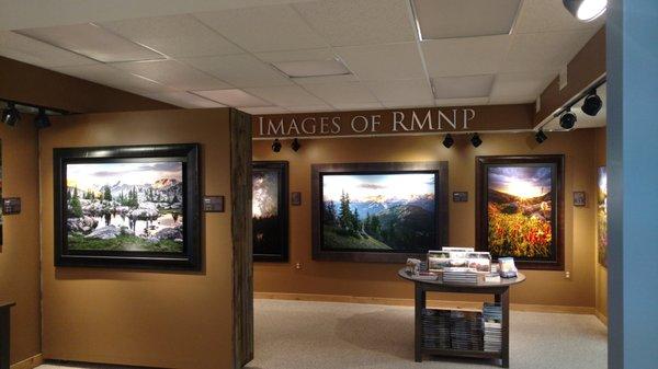 Award winning photographer Erik Stenslands Images of Rocky Mountain National Park West side Gallery within Studio 8369.