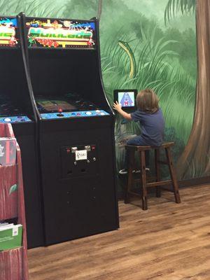 Video games in the waiting room