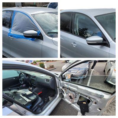 broken passenger window, cost to replace car passenger window, passenger side window glass replacement, car passenger window replacement