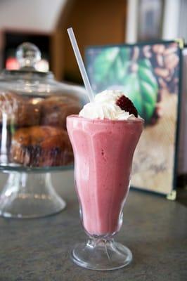 Fresh Fruit Smoothies & Specialty Coffees at our Cafe