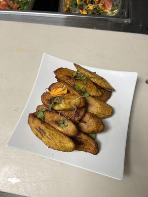 Fried sweet Plantains