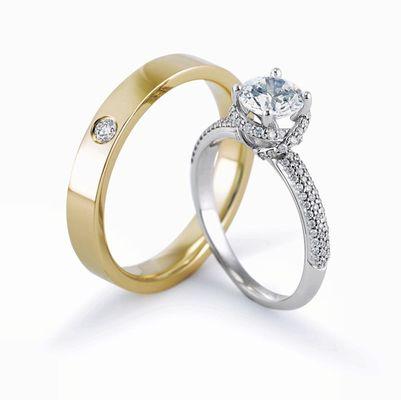 The rational choice of engagement rings & weddings bands. Contact us for a quote for each piece. Let us help you create new memories...