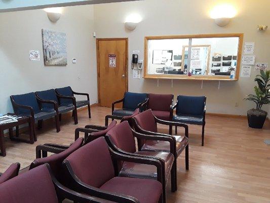 Patients waiting room