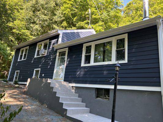 Siding renovation