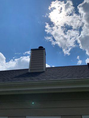 Chimney fixed