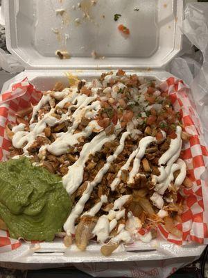 Chicken buffalo fries