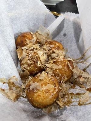 Takoyaki balls.... Good