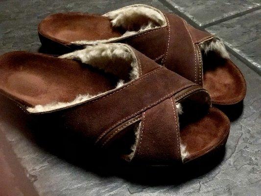 You cannot imagine how much this is a literal resurrection of these beloved 13 YEAR OLD slippers.