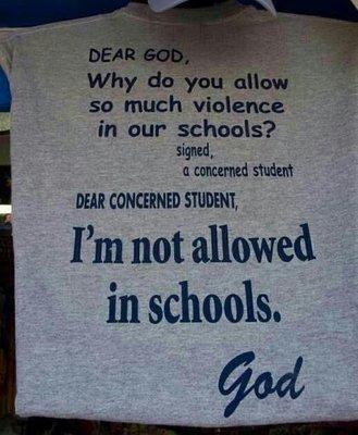 Maybe we should try teaching our kids how to pray and learn their true identity of our history out of the word of God. K.J.V.