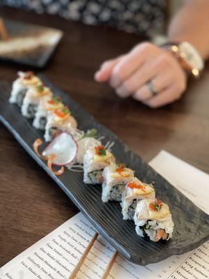 Kamakazi Roll ( very thin roll With not a lot of fish)