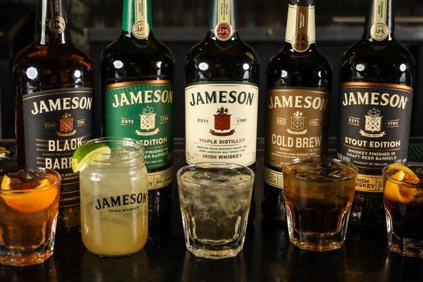 Murphy's Signature Jameson Drinks.