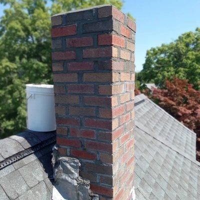 Chimney after rebuild