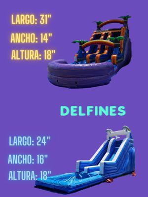 Quintero Party Rental-  jumpers de delfines